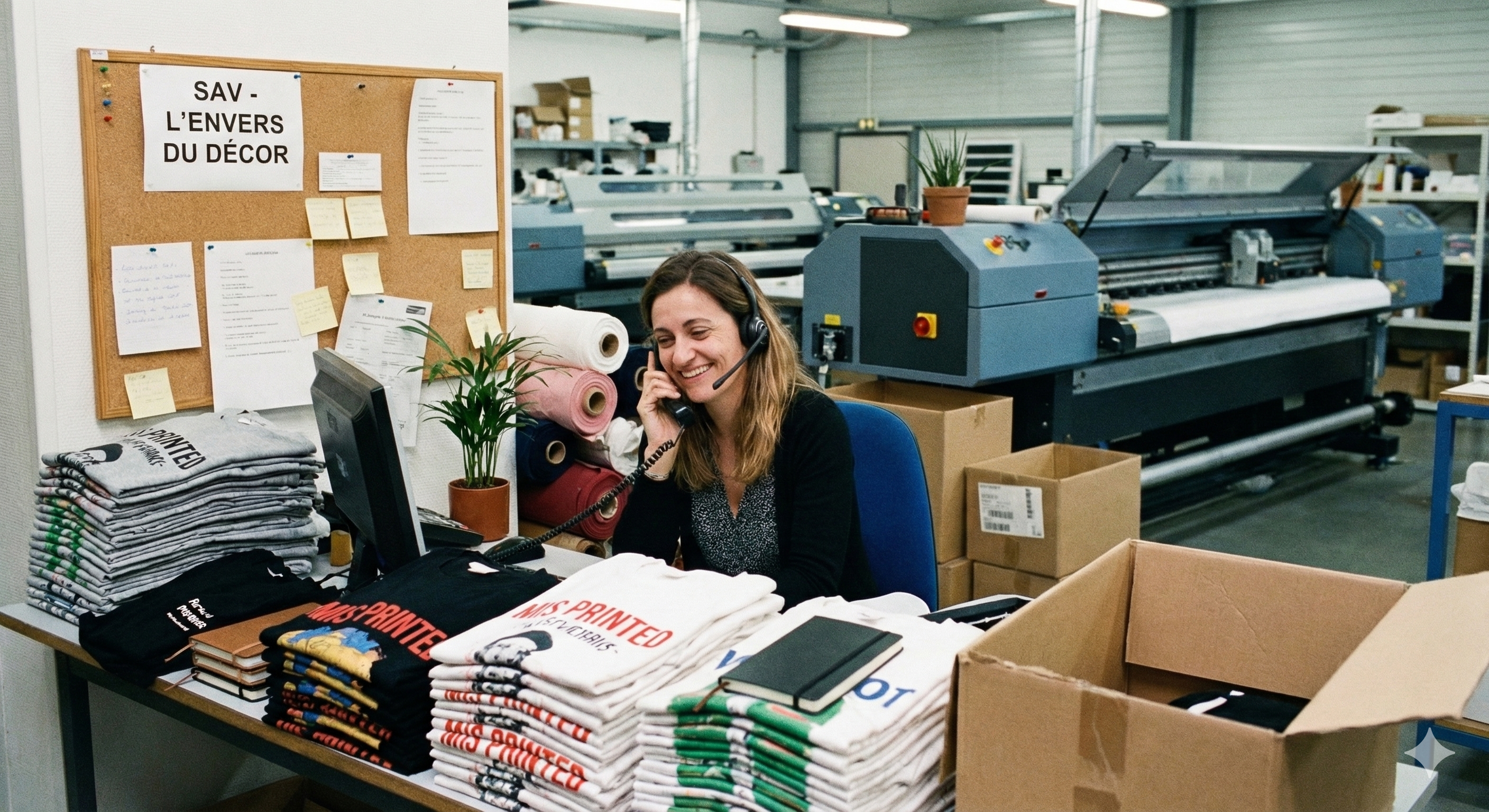 L'envers du décor d'un SAV dans l'impression textile