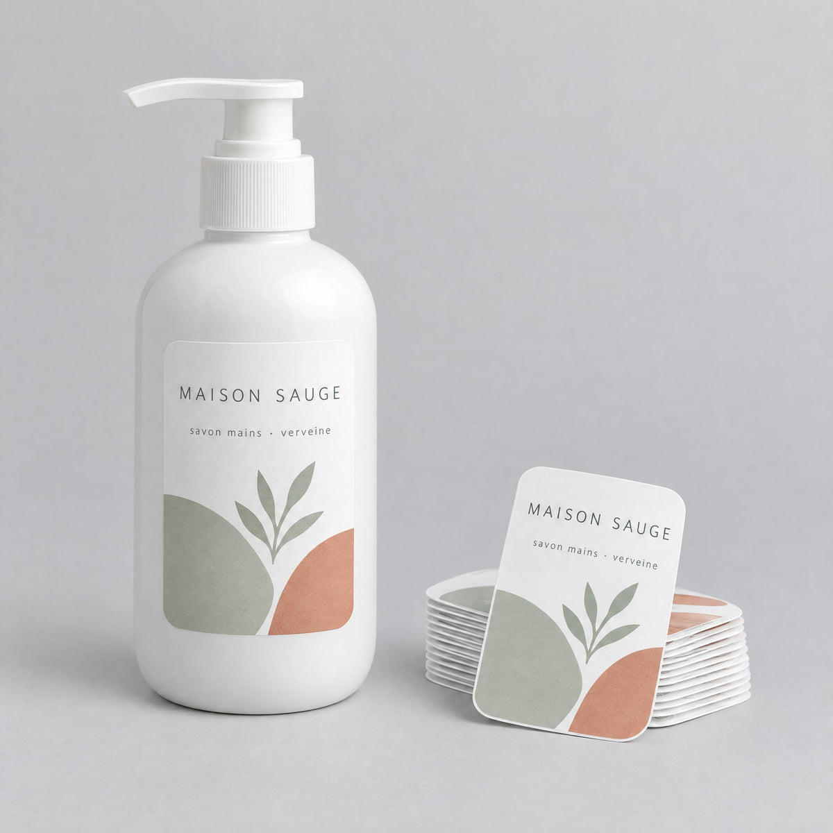 Étiquettes packaging Bouteilles et flacons : huile, jus, bière, savon liquide, cosmétique