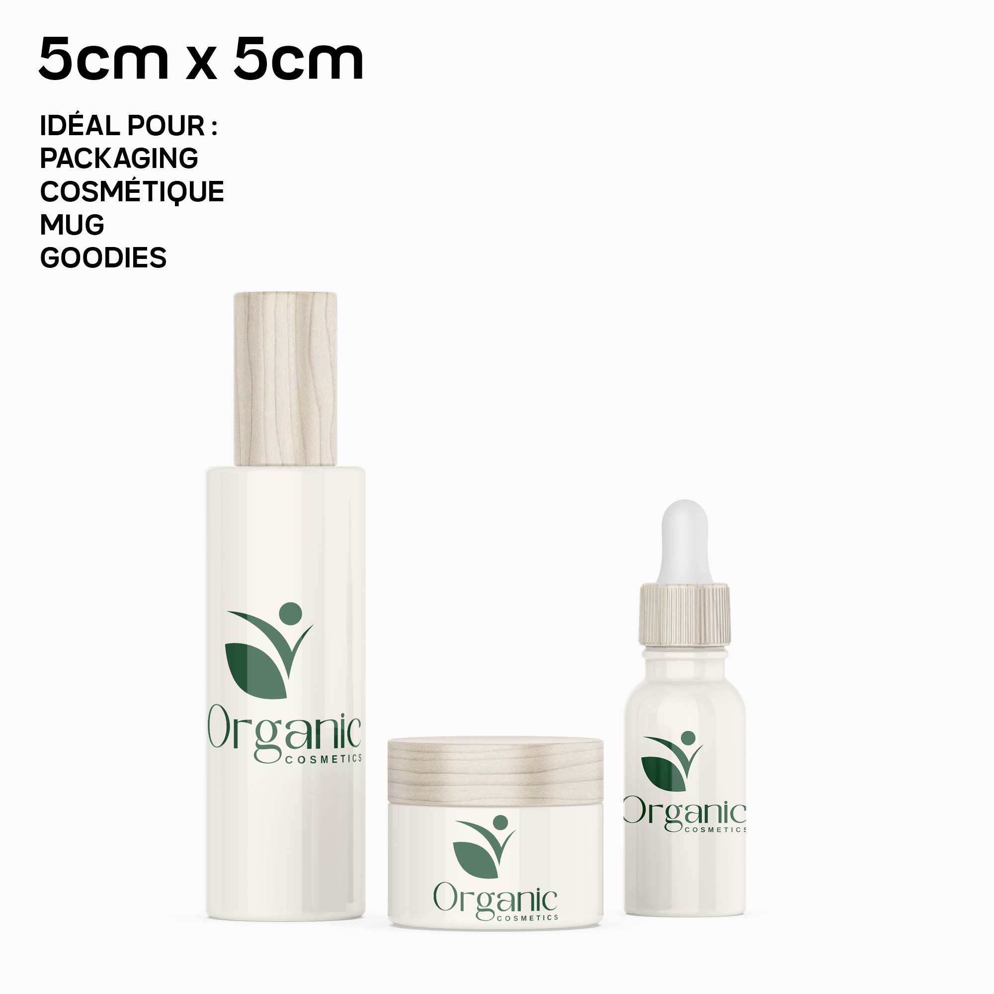 Stickers UV DTF - Par taille de visuel