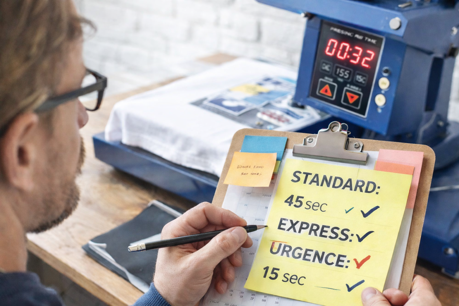 Urgence, express, standard : comment on gère vraiment les délais en production.