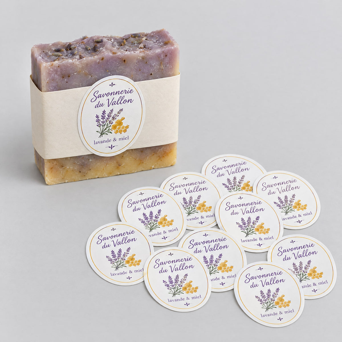 Étiquettes packaging Sachets et pochettes : café, thé, granola, savon solide, doypack