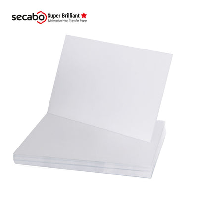 100 feuilles Secabo Super Brillant papier à sublimation A4