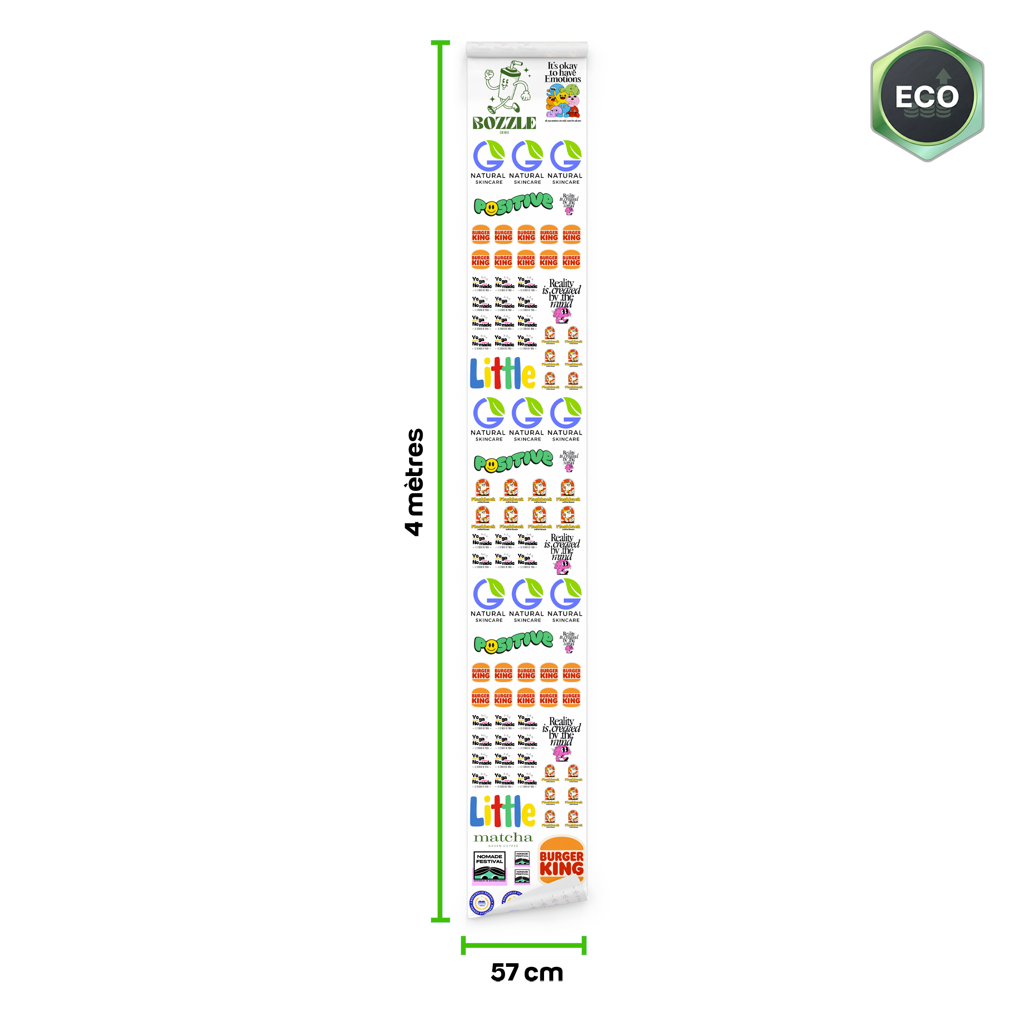 Transfert DTF Standard - En planche