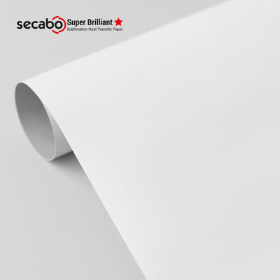Secabo Super Brillant papier à sublimation, rouleau 61cm x 40m