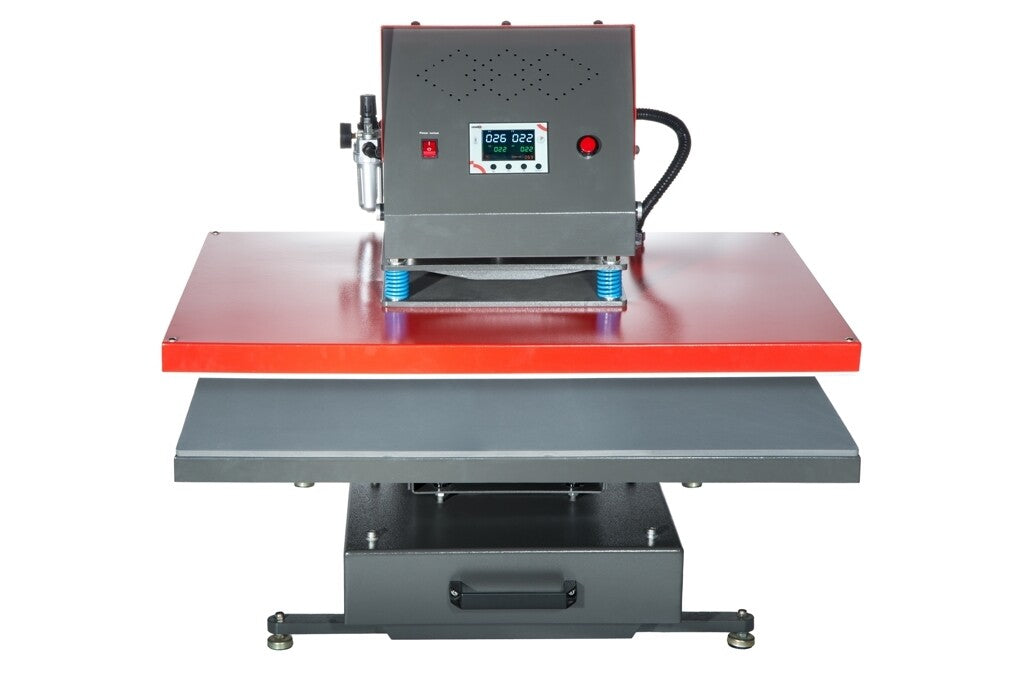 Presse à chaud pneumatique Secabo TP10 80cm x 100cm