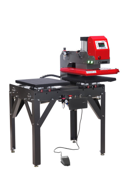 Presse à chaud automatique double plateau Secabo TPD7 PREMIUM