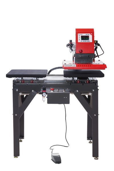 Presse à chaud automatique double plateau Secabo TPD7 PREMIUM