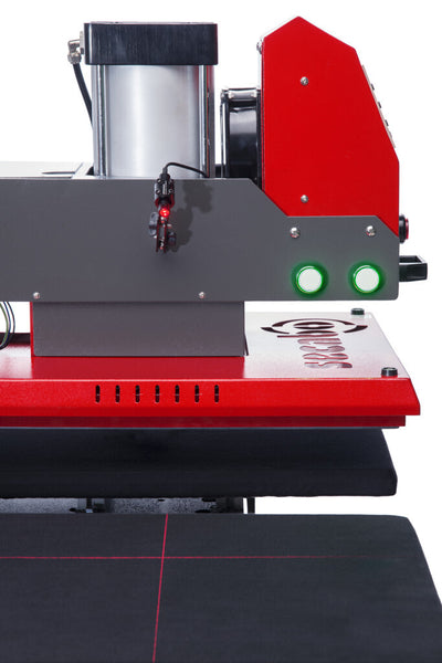 Presse à chaud automatique double plateau Secabo TPD7 PREMIUM