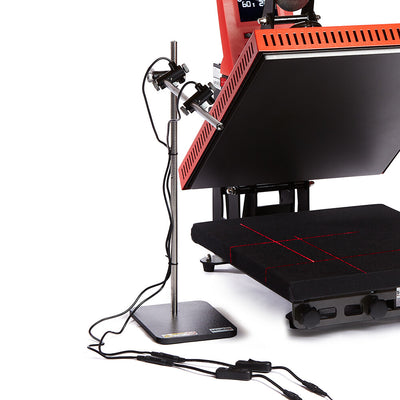 Laser modulaire à double croix Secabo version de table avec 2 barres de 500mm