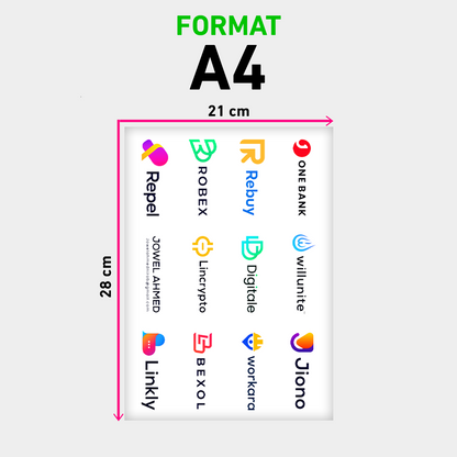 Feuille De Transfert DTF - Taille A4 - Sprint Transfert
