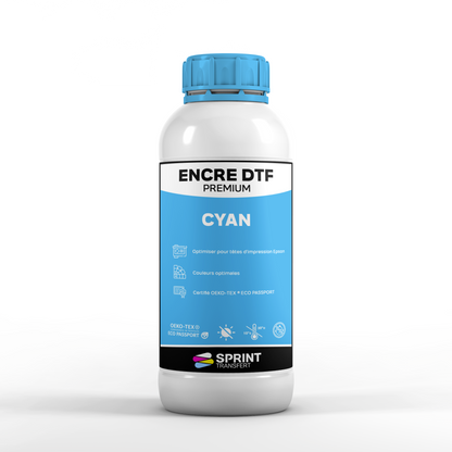 DTF Sprint Ink – Encre Premium Certifiée OEKO-TEX® - 1L