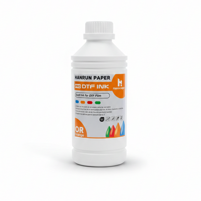 Encre RVBOR Hanrun PRO DTF - Orange, Bleu, Rouge, Vert (1L)