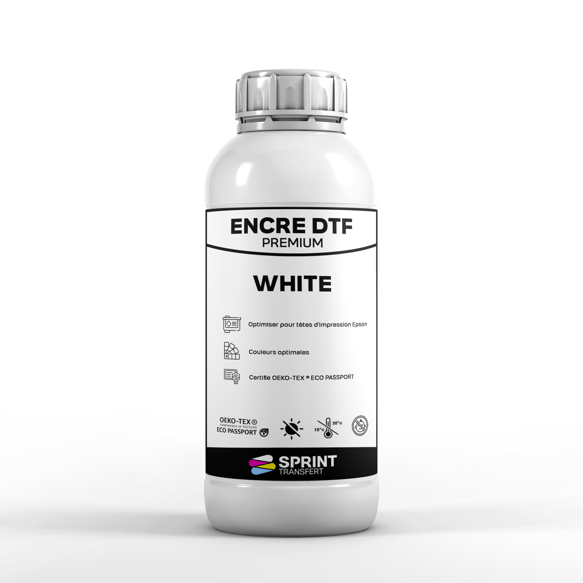 DTF Sprint Ink – Encre Premium Certifiée OEKO-TEX® - 1L