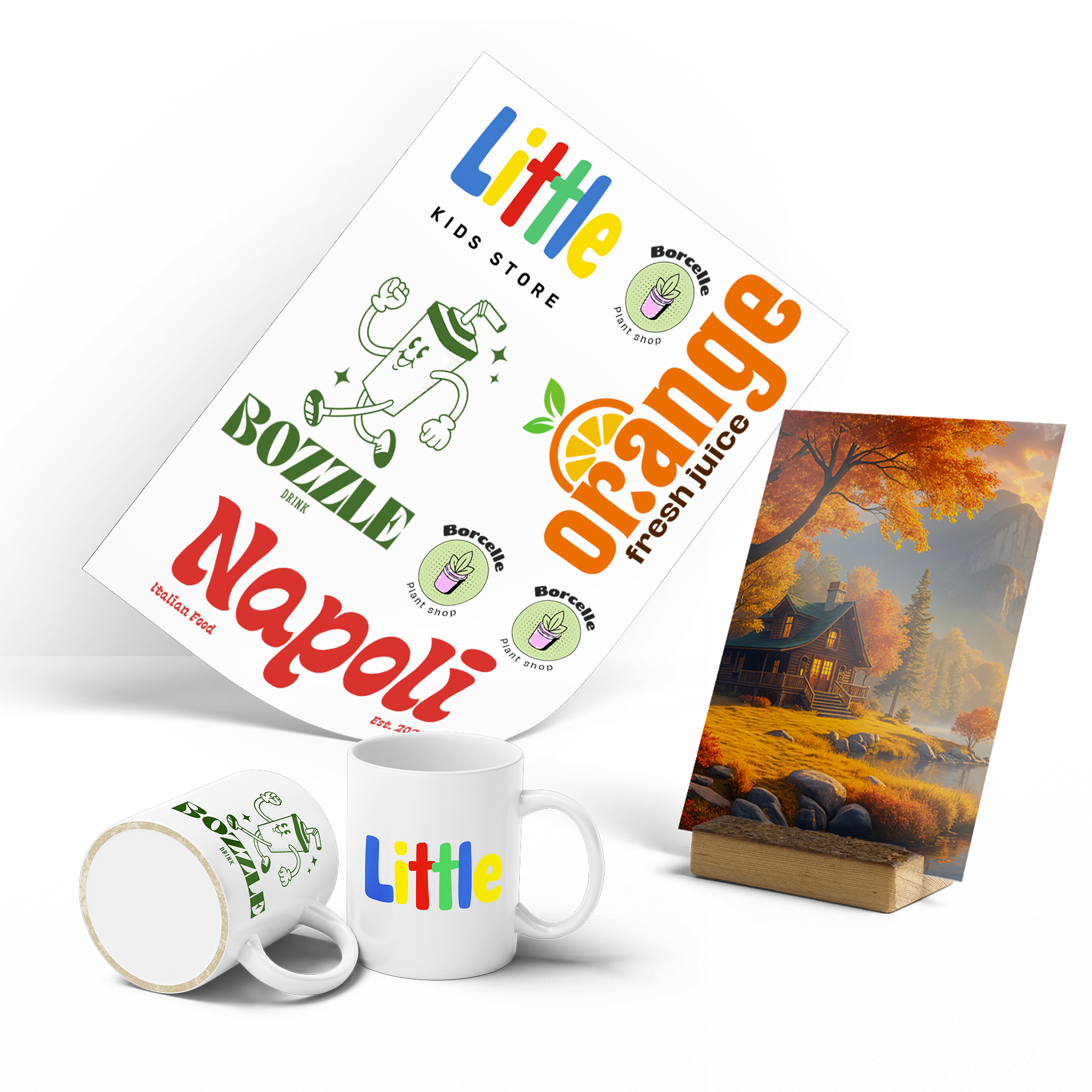 Sublimation pour objet - Par taille de visuel