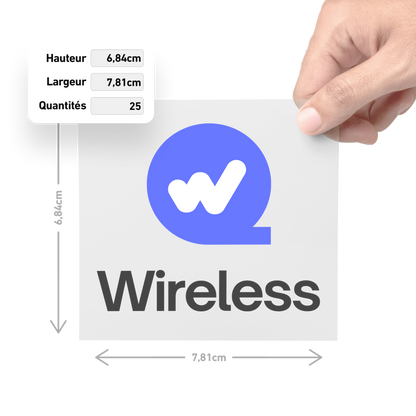 Transfert DTF - Par taille de visuel